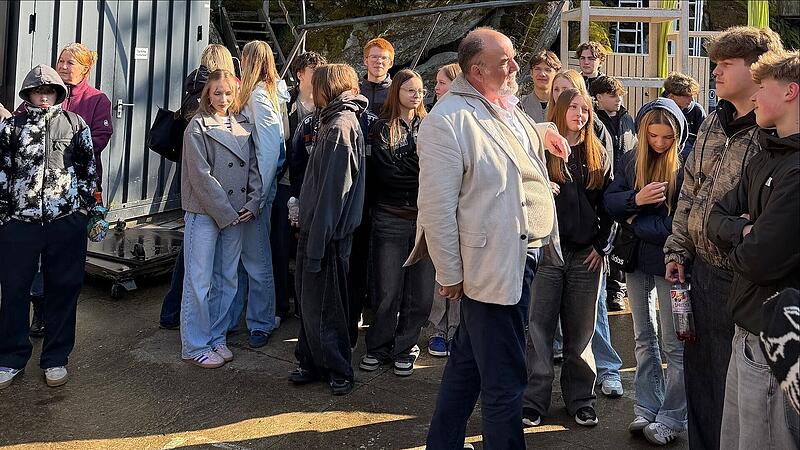 Carl-von-Linde-Schule blickt hinter die Kulissen der Luisenburg