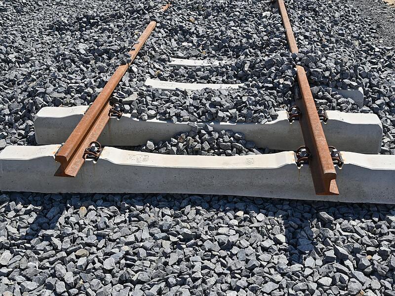 Baustelle der Deutschen Bahn