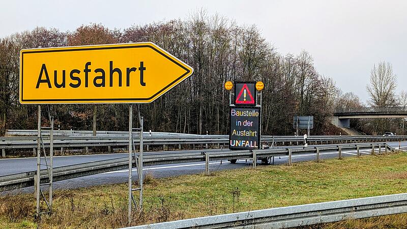 Unfall in Coburg: Br&uuml;cke zwischen B4 und B303 gesperrt