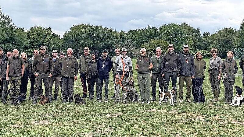 Die Ausbildungsgruppe Hausen.