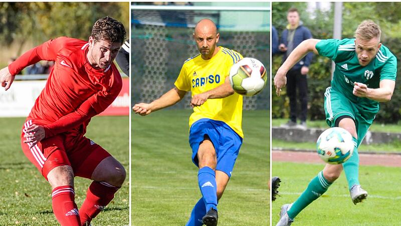 Pr&auml;gende Gesichter: Kevin Skiba (VfB Einberg), Sebastian Knoch (SV Gro&szlig;garnstadt) und Christian Fischer (TSG Niederf&uuml;llbach) spielen seit langen Jahren in der Kreisliga Coburg.