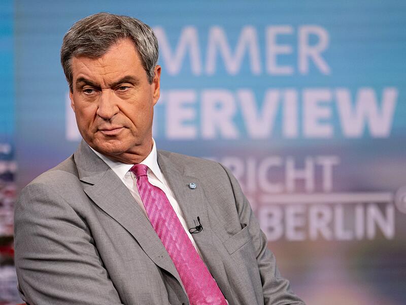 ARD-Sommerinterview mit CSU-Chef S&ouml;der