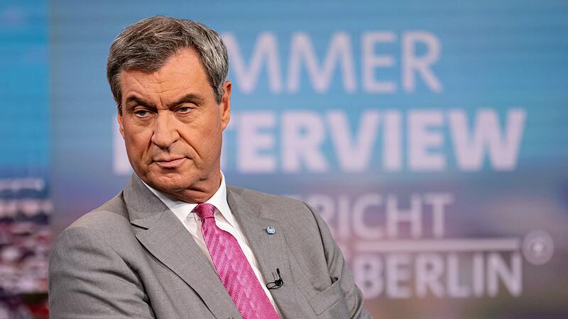 ARD-Sommerinterview mit CSU-Chef Söder ARD-Sommerinterview mit CSU-Chef Söder