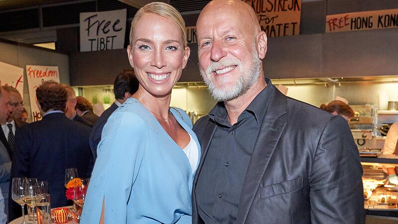 Rainer Schaller und Christiane Schikorksy machten auch auf dem roten Teppich eine gute Figur.