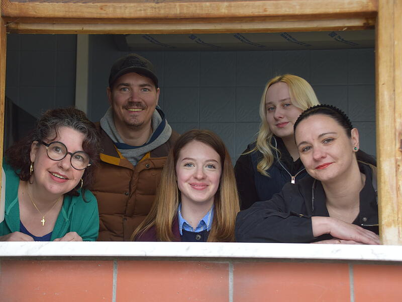 Vor Er&ouml;ffnung: Blick in den holl&auml;ndischen Imbiss in KronachVor Er&ouml;ffnung: Blick in den holl&auml;ndischen Imbiss in Kronach