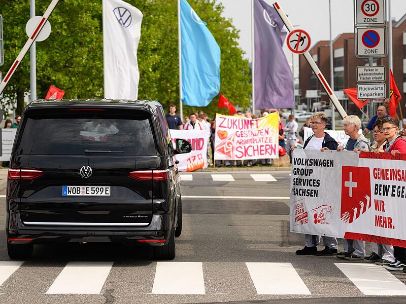 VW-Betriebsversammlungen - Werk Zwickau