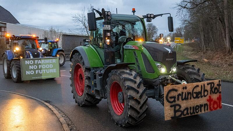 Protest der Landwirte - Günzburg Protest der Landwirte - Günzburg