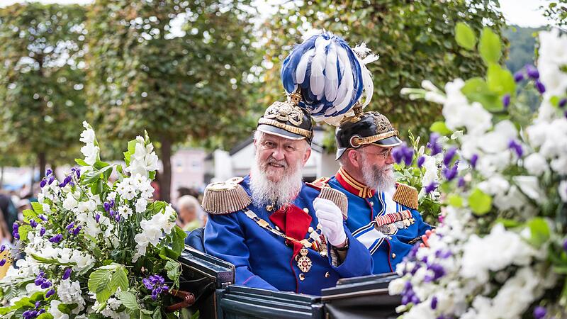 Ein Highlight beim Rakoczy-Fest: die historischen Pers&ouml;nlichkeiten.