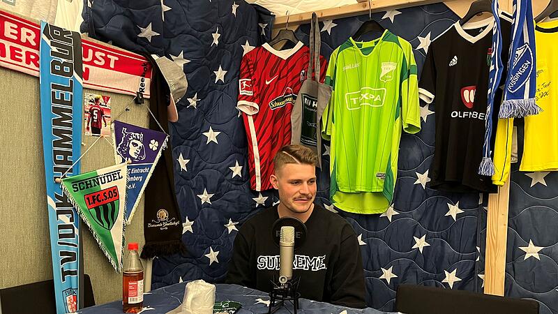 Jannik Göller im Rhöner Fußball-Podcast Du Holz