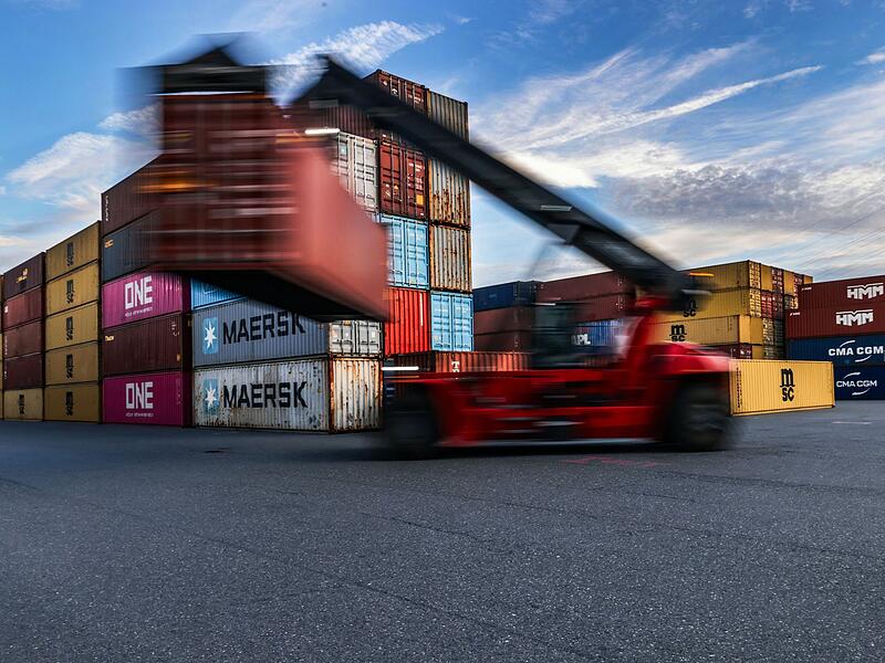 Duisburg Ruhrort - Containerterminal