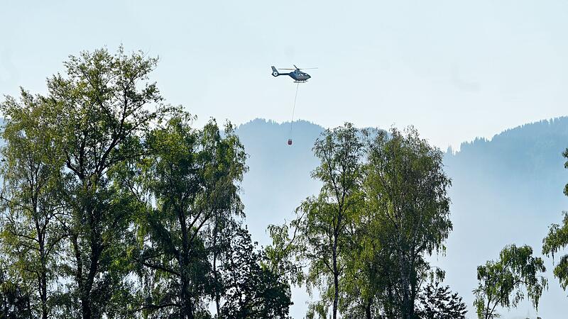 Waldbrand am Chiemsee Waldbrand am Chiemsee