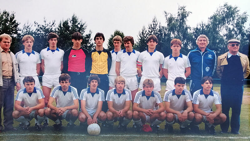 Die A-Junioren des ATS Kulmbach stiegen 1984 in die Bayernliga auf.