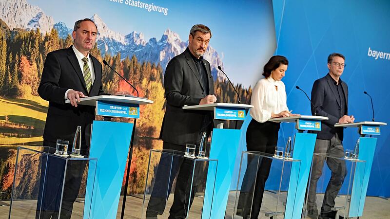 Pressekonferenz nach Start-Up und Technologiegipfel München Pressekonferenz nach Start-Up und Technologiegipfel München