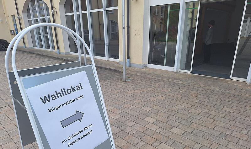 Wahllokal Stadtwerke am Sinnauplatz