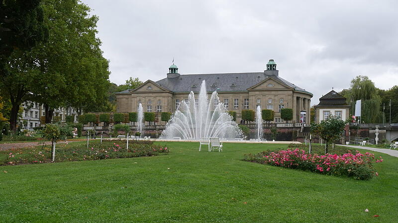 Seit zehn Jahren gibt es den Multimediabrunnen im Rosengarten.