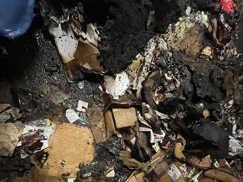 Brand am Kulmbacher Bahnhof