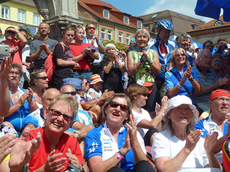 BR-Radltour 2011 Hammelburg