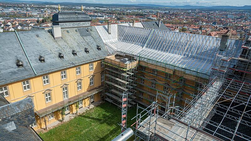 Das Kloster Michaelsberg wird umfassend saniert. 2026 ist die Wiederer&ouml;ffnung geplant.