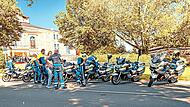 Fellows Ride wollen mit einem Motorrad-Konvoi durch die Fr&auml;nkische Schweiz auf das Thema Depressionen aufmerksam machen &ndash; und Spenden sammeln.Jonas Vogel