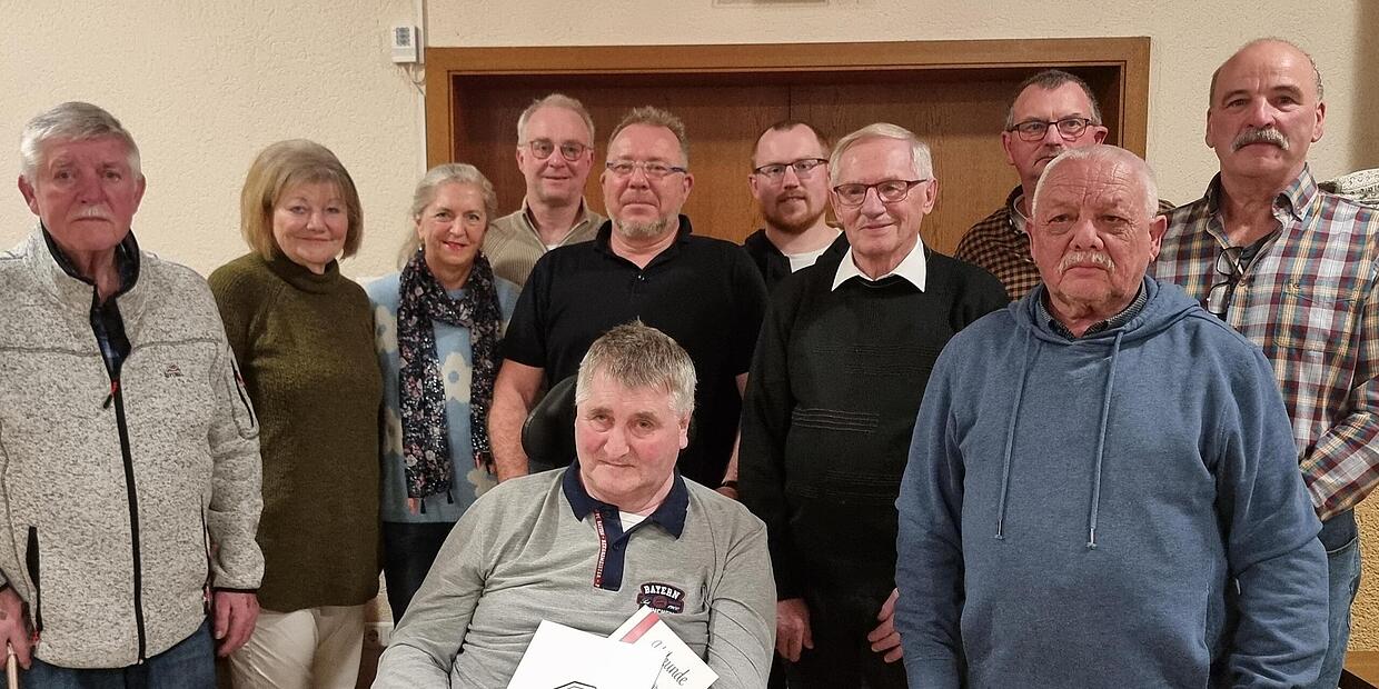 TSVgg Hausen bestätigt Vorsitzenden Wolfgang Lutz