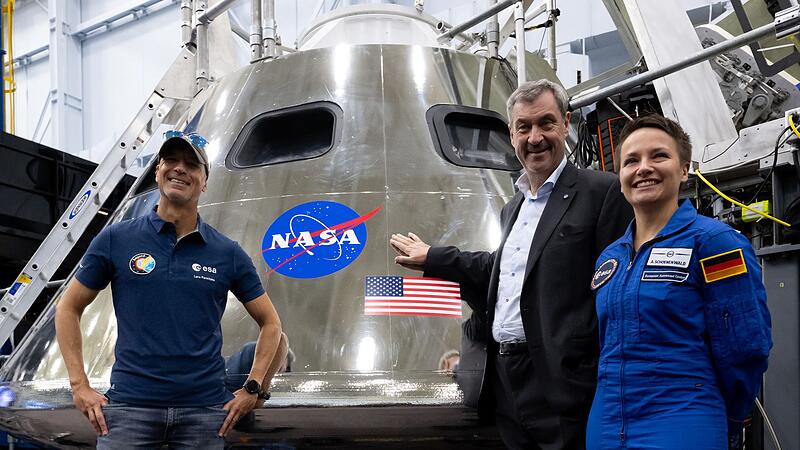 Bayerns Ministerpr&auml;sident S&ouml;der in den USA