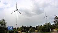 Windr&auml;der  oberhalb von M&uuml;hlhausen