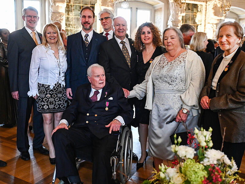 Gro&szlig;er Empfang in Coburg: Mehr als 200 geladene G&auml;ste gratulierten Andreas Prinz von Sachsen-Coburg und Gotha zum 80. Geburtstag.