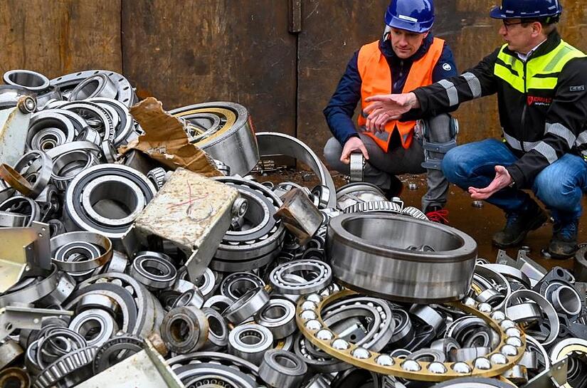 Rund zehn Tonnen gefälschte Wälzlager hat Schaeffler in Schweinfurt jüngst vernichten lassen.