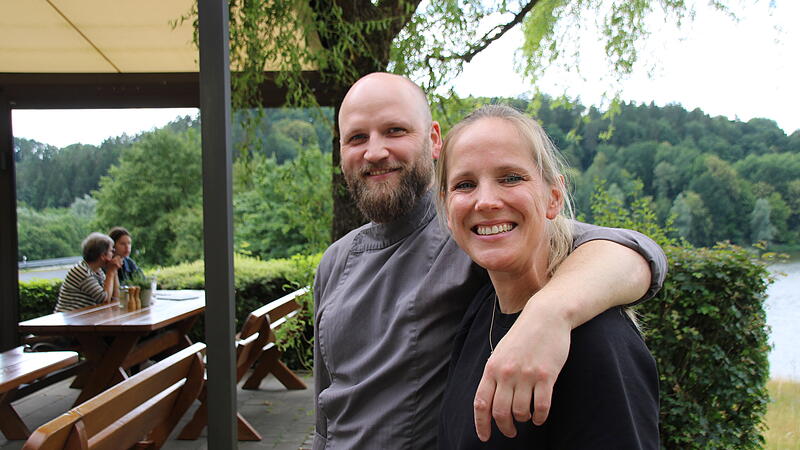 Das Koch-Ehepaar Scammell Restaurant Froschgrundsee