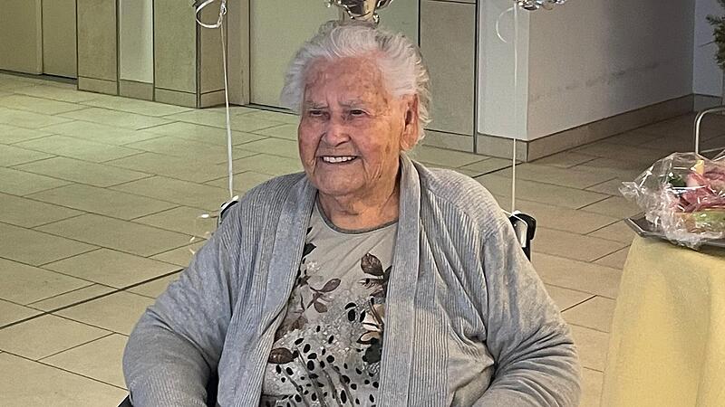 Katharina Motz feierte 101. Geburtstag.