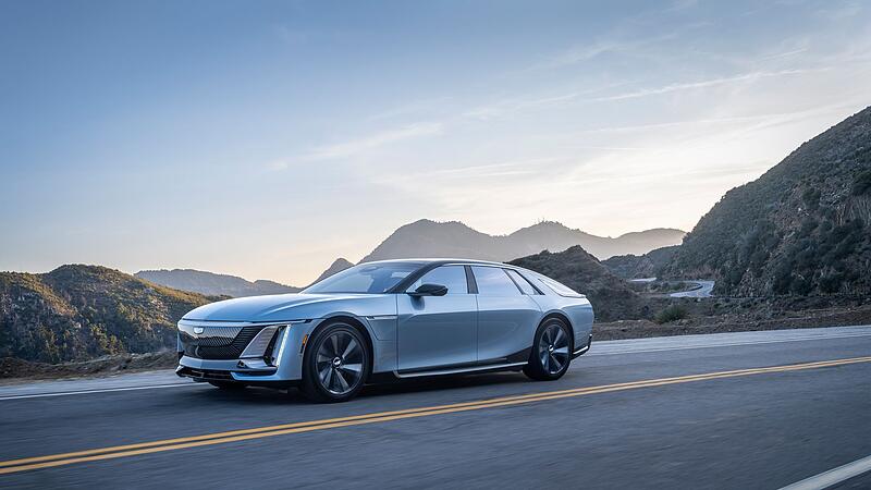 Fahrszene Cadillac Celestiq