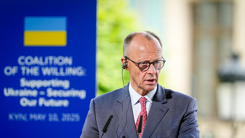 Merz, Macron, Starmer und Tusk in Kiew