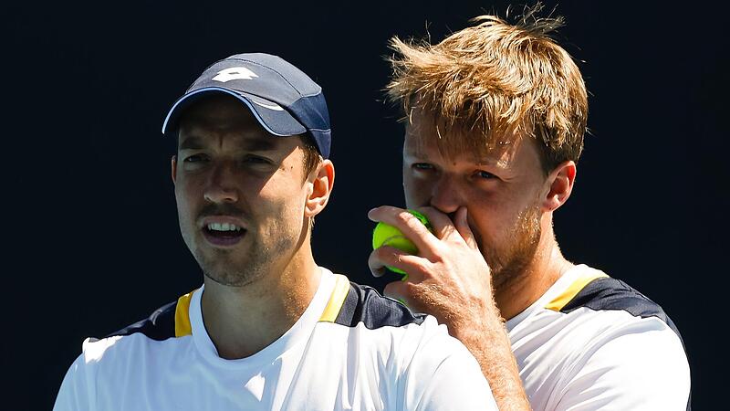 Zurück in der Erfolgsspur: Andreas Mies (links) und der Coburger Kevin Krawietz gewannen bei den Australien Open ihr Erst-Runden-Match.