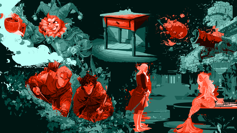 Die Rache eines Narrs und ein geschossenes Schwein retten die Trinmburg, ein Bild klopft in einer Schublade, zwei Jungen legen sich auf die Lauer und ein Graf l&auml;sst sich von einer Wassernixe verf&uuml;hren - all das sind Sagen rund um Elfershausen.