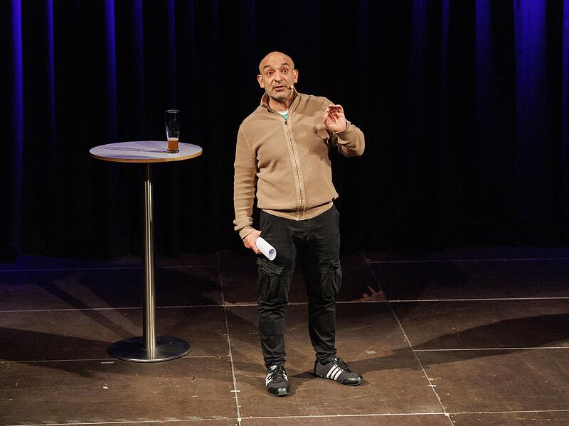 Kabarettist Django As&uuml;l in H&ouml;chstadt