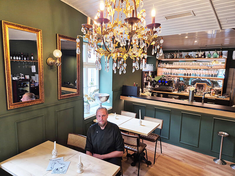 Michael Melber in seinem neuen Restaurant „Börr“ in der Sandstraße in Bamberg. Michael Melber in seinem neuen Restaurant "Börr" in der Sandstraße in Bamberg.