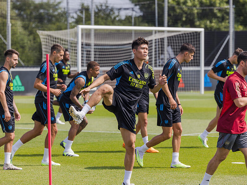 Arsenal_London_Training_Adidas_HZAArsenal London bereitet sich in Herzogenaurach auf Test gegen 1. FC N&uuml;rnberg vor 2023