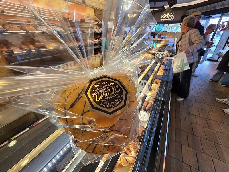 In diesen P&auml;ckchen gehen die Lebkuchen in die ganze Welt.
