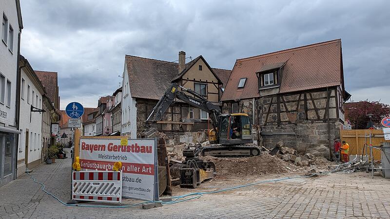 Baustelle Hornschuchallee 26Baustelle Hornschuchallee 26