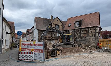 Baustelle Hornschuchallee 26Baustelle Hornschuchallee 26