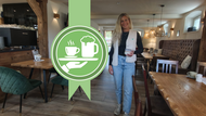 Julia Buttler ist Betreiberin des Caf&eacute; Frau Kunni in Kasberg.Forchheim & Fr&auml;nkische Schweiz