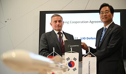 Rheinmetall kooperiert mit s&uuml;dkoreanischer Firma LIG D&A