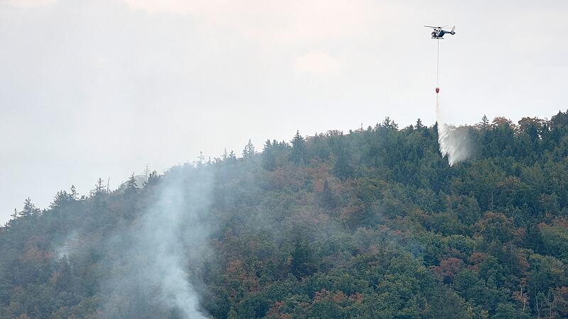 Waldbrand in der Oberpfalz
