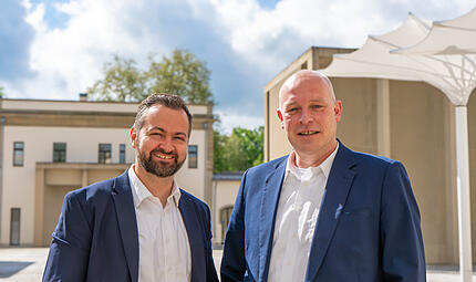 Daniel Bahn und Sebastian Dresbach führen seit Jahresbeginn für die Geschäfte bei der Staatsbad GmbH Bad Kissingen. Daniel Bahn und Sebastian Dresbach führen seit Jahresbeginn für die Geschäfte bei der Staatsbad GmbH Bad Kissingen.