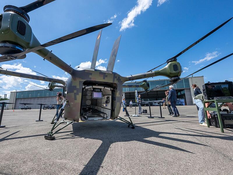 Bundeswehr-Rettungsdrohne &laquo;Grille&raquo;