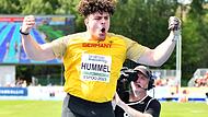 Merlin Hummel jubelt über Silber bei der U23-Europameisterschaft. Nun will er zu den Olympischen Spielen. Merlin Hummel jubelt über Silber bei der U23-Europameisterschaft. Nun will er zu den Olympischen Spielen.