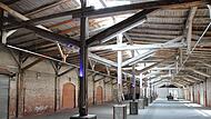 Die Alte Pakethalle am Güterbahnhof in Coburg kann für Veranstaltungen gemietet werden. Sie bietet Platz für bis zu 800 Personen.
