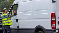 Transporter, Kontrolle, Polizeikontrolle