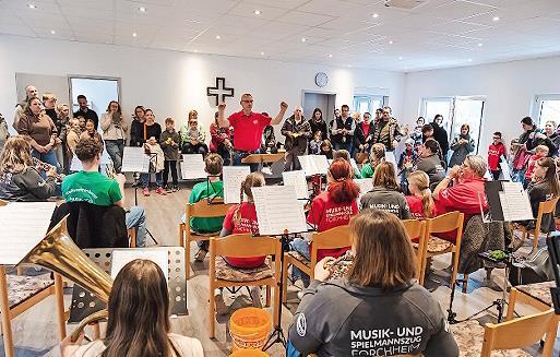 Beim Tag der offenen T&uuml;r des Musik-und Spielmannszugs Forchheim zeigten die jungen Talente ihr K&ouml;nnen.