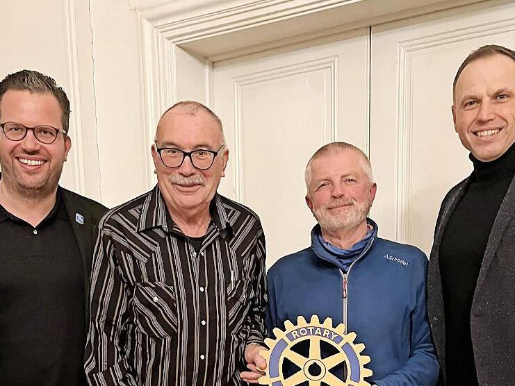 Nico Sauer (Rotary Bad Kissingen), Manfred Egert (Rh&ouml;nklub Bad Kissingen), Horst Karl (Rh&ouml;nklub Bad Kissingen), Steffen Krambo (Rotary Bad Kissingen).